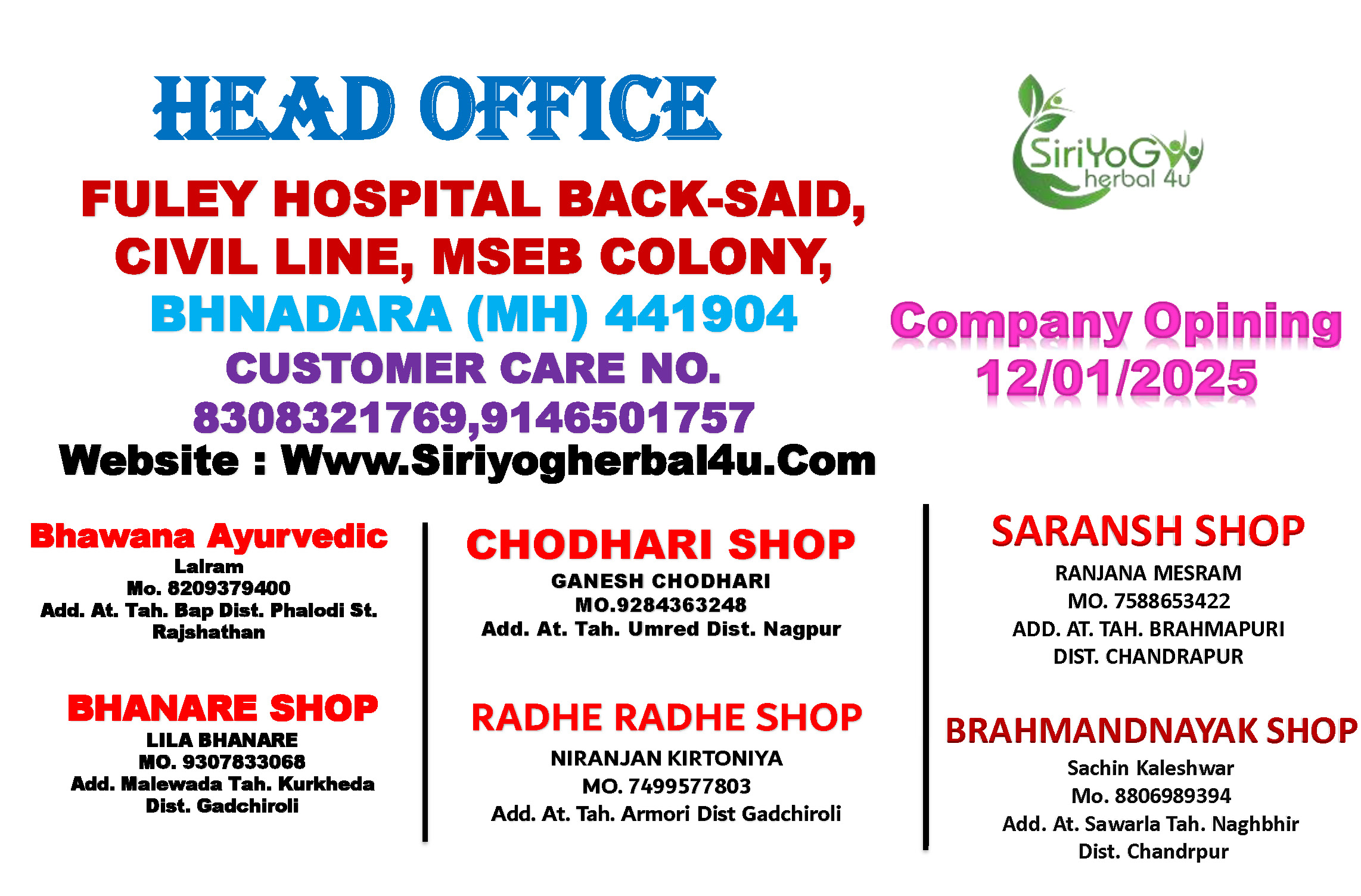 SIRIYOG4U BUSINESS PLAN
